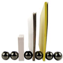 super powerful ceramic magnets.
endless desktop uses 