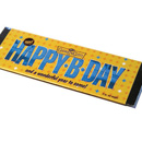 greeting cards shaped like oversized chewing gum wrappers
