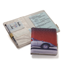 Stylish wallet for storing vehicle related documents - License, insurance etc.