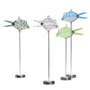 Fish shaped clip, ideal for holding notes or photos.
The fish gently sway at the slightest touch spreading a feeling of relaxation and calm